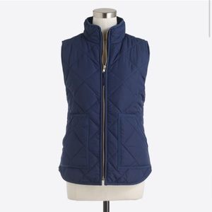 Quilted puffer vest